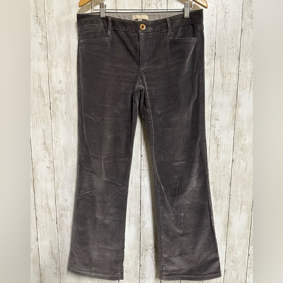 Banana Republic Maple Grey Corduroy Wide Pants Size 29 - Picture 1 of 5